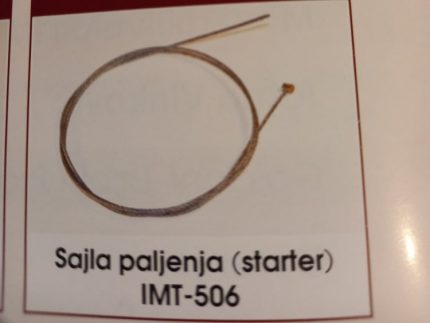 Sajla paljenja starter IMT506