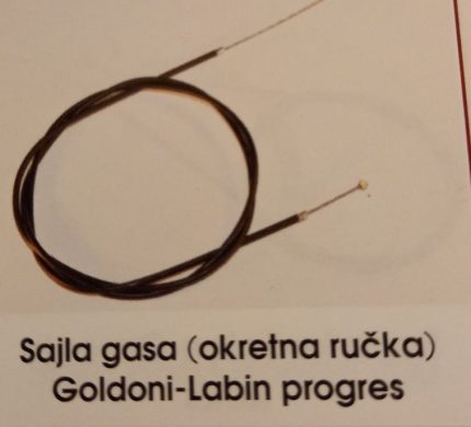 Sajla gasa Goldoni Labin progres