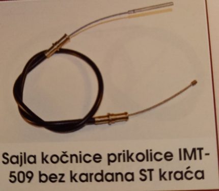Sajla kocnice prikolice IMT 509, bez kardana, kraca