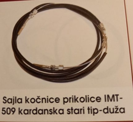 Sajla kocnice prikolice IMT 5O9, kardanska, stari tip, duza