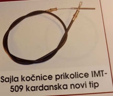 Sajla kocnice prikolice IMT 509, kardanska novi tip