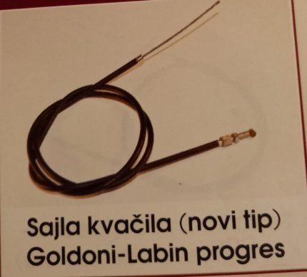 Sajla kvacila (novi tip) Goldoni, Labin progres